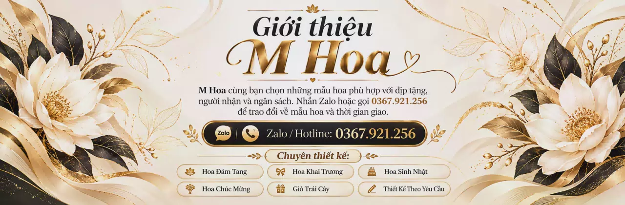 Ảnh bìa Shop hoa tươi Phường Thống Nhất Gia Lai - Đồng hành cùng những dịp đặc biệt